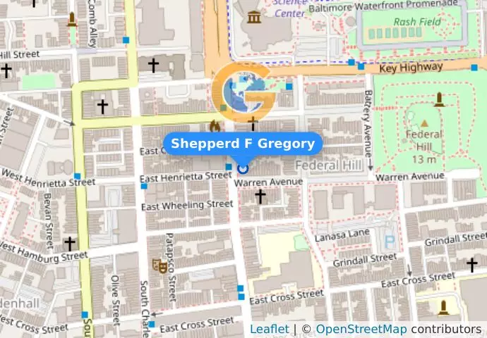 Shepperd F Gregory