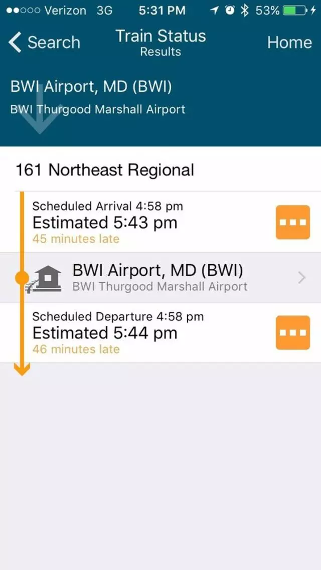 Amtrak/MARC - BWI Rail Station