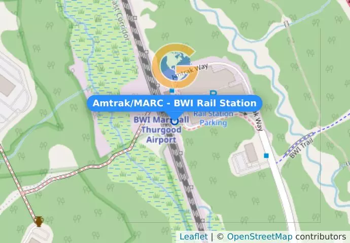 Amtrak/MARC - BWI Rail Station