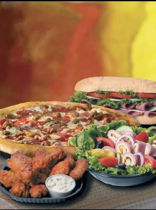 Taco pizza