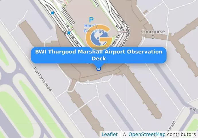 BWI Thurgood Marshall Airport Observation Deck
