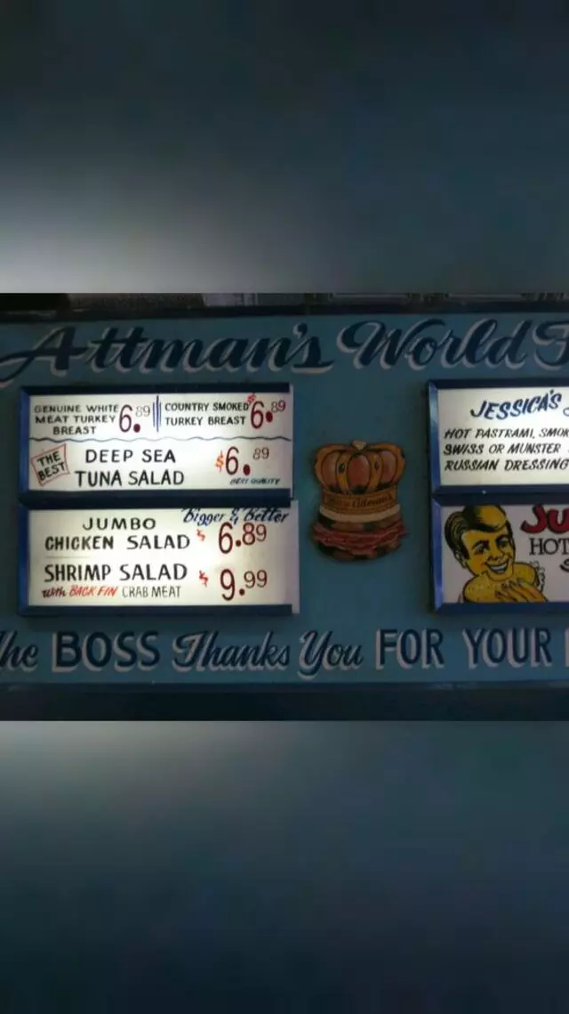 Attman’s Authentic New York Delicatessen