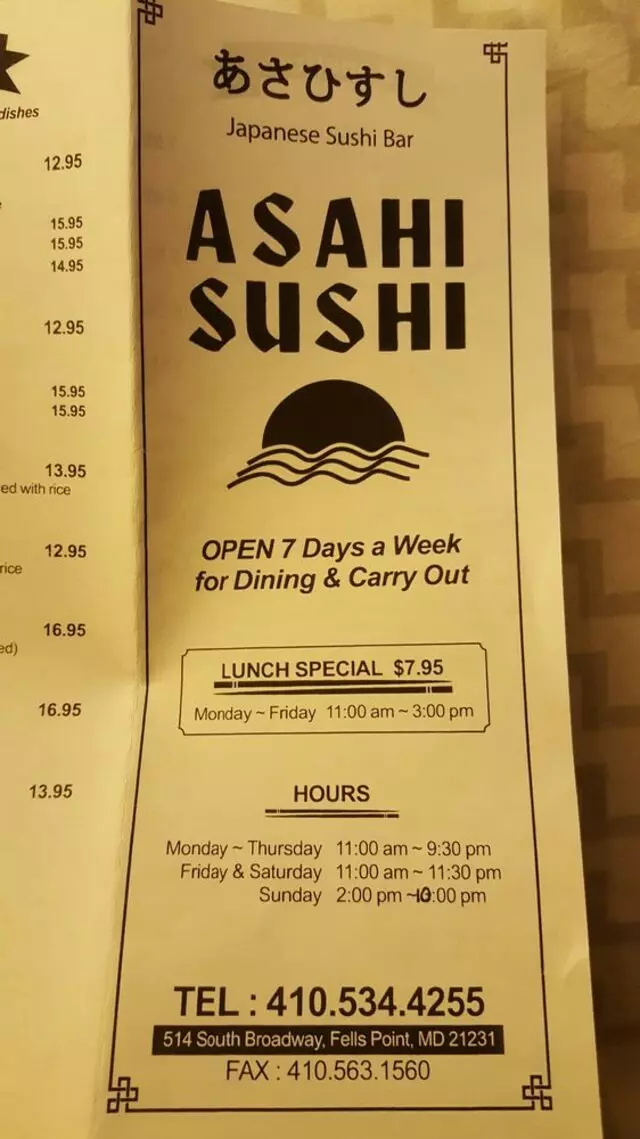 Asahi Sushi