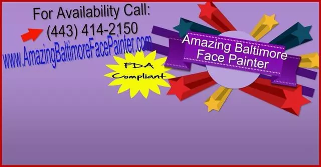 Amazing Baltimore Face Painter