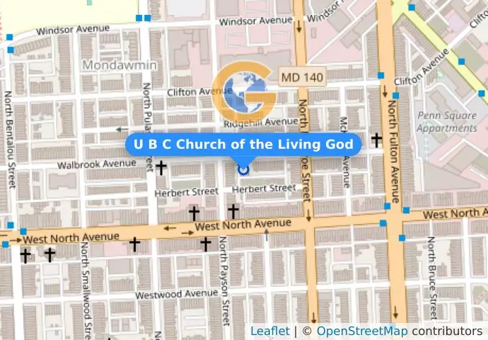 U B C Church of the Living God