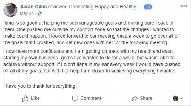 Connecting Happy and Healthy