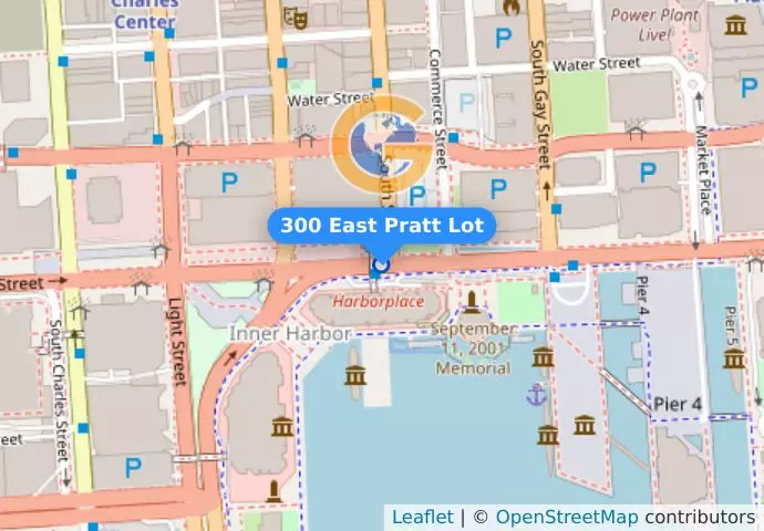 300 East Pratt Lot