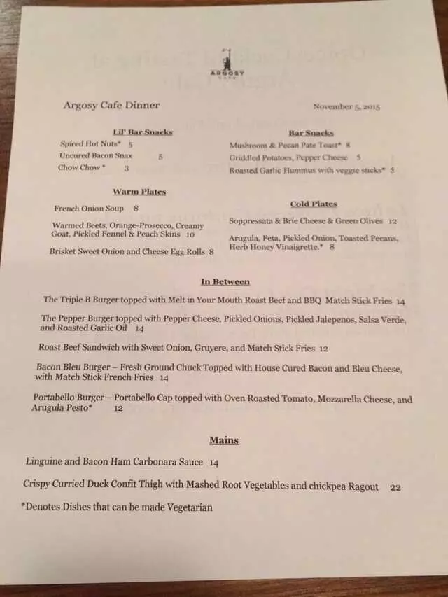 Argosy Cafe