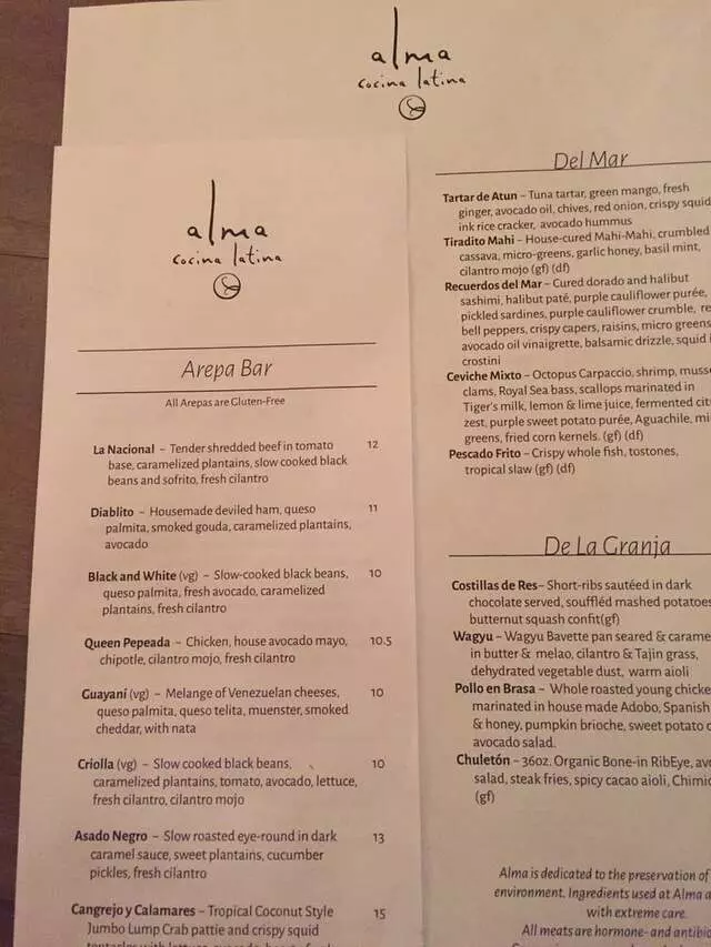 Alma Cocina Latina