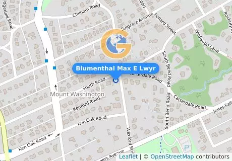 Blumenthal Max E Lwyr