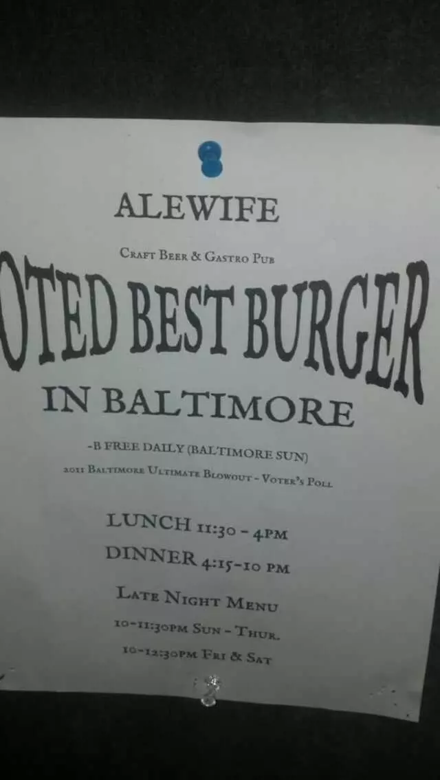Alewife Baltimore