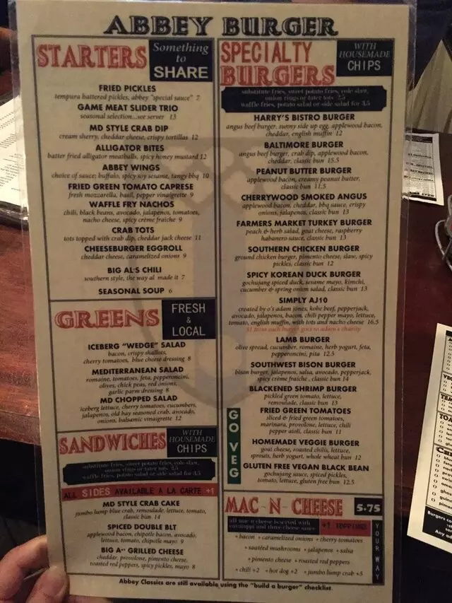 Abbey Burger Bistro
