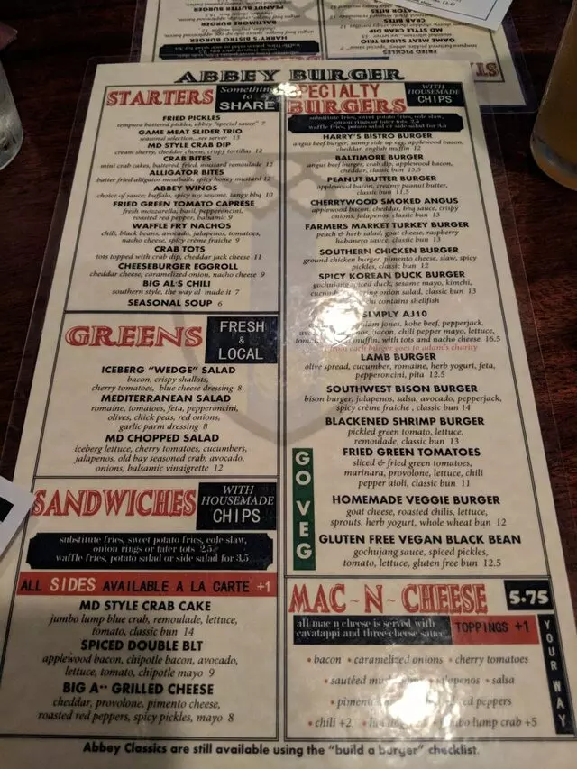 Abbey Burger Bistro