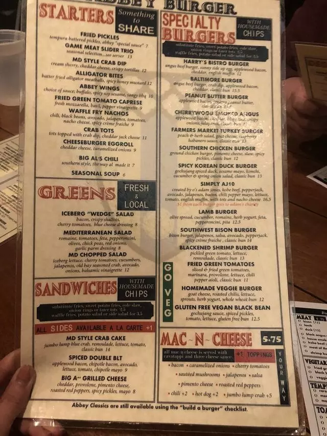 Abbey Burger Bistro