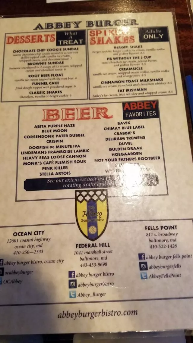 Abbey Burger Bistro