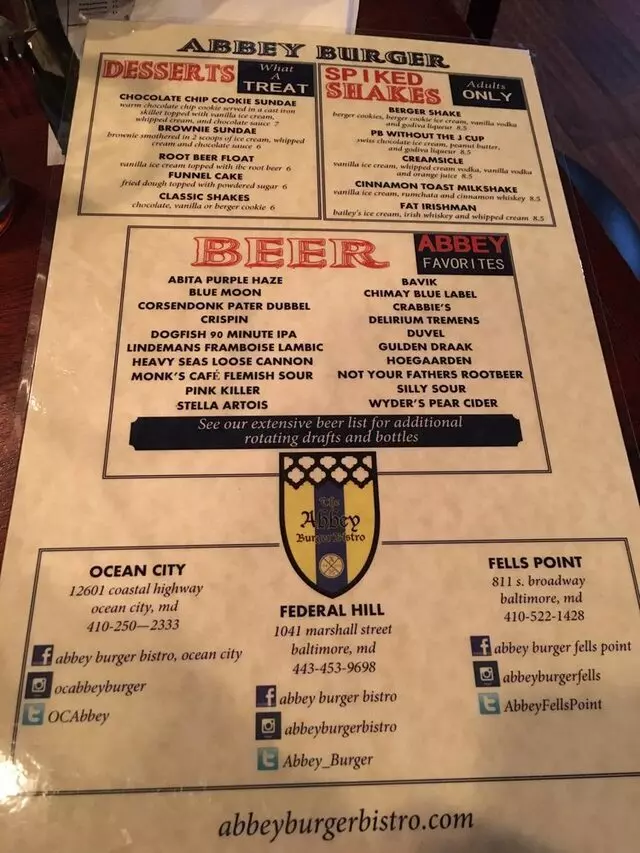 Abbey Burger Bistro