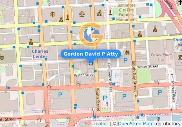 Gordon David P Atty