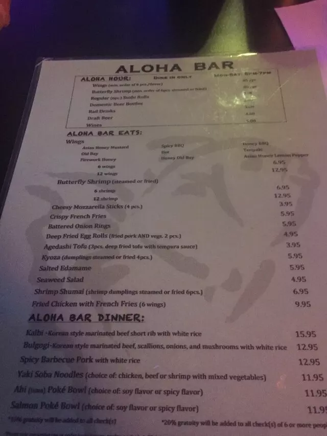 Aloha Sushi