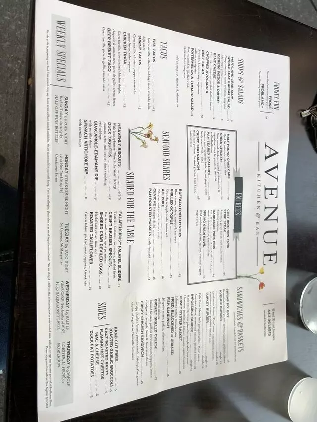 Avenue Kitchen & Bar