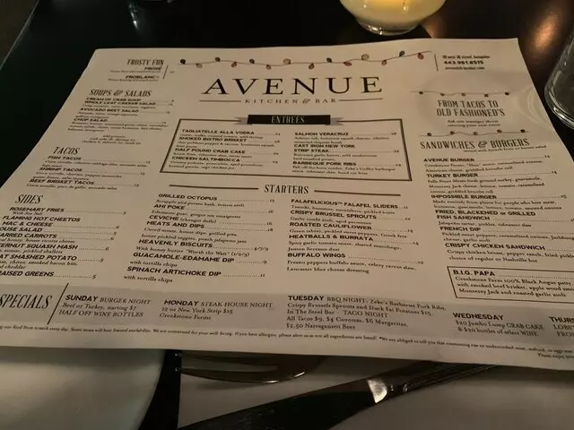 Avenue Kitchen & Bar