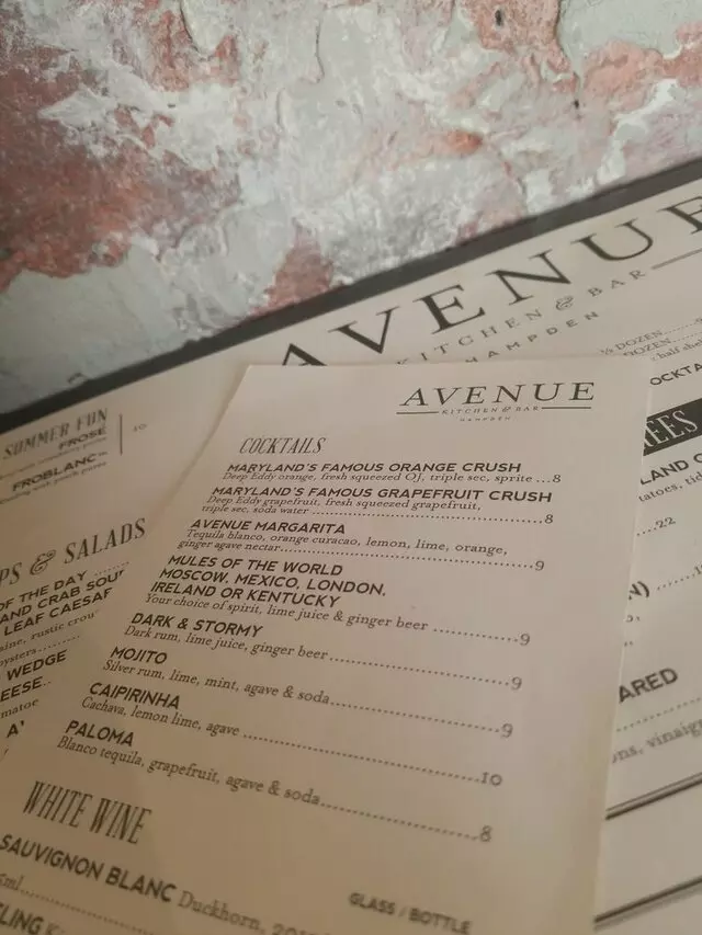 Avenue Kitchen & Bar