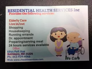 Residential Health Services Inc