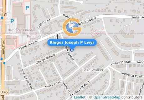 Rieger Joseph P Lwyr