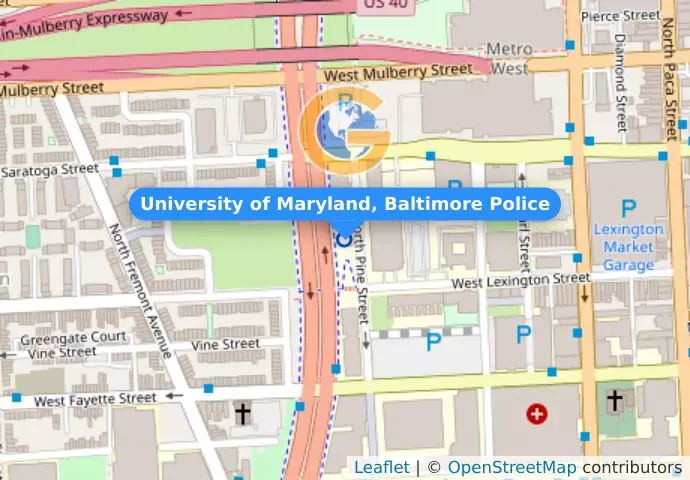 University of Maryland, Baltimore Police