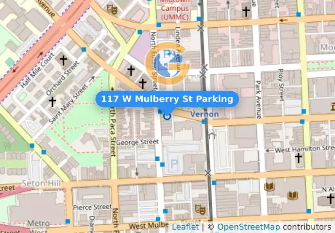 117 W Mulberry St Parking