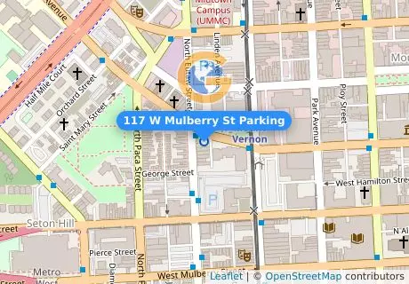 117 W Mulberry St Parking