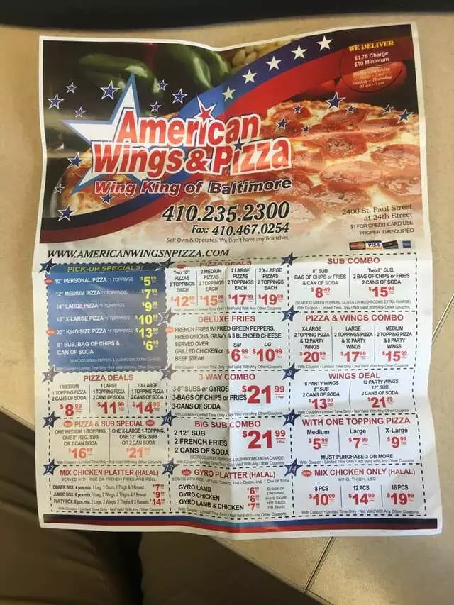 American Wings & Pizza