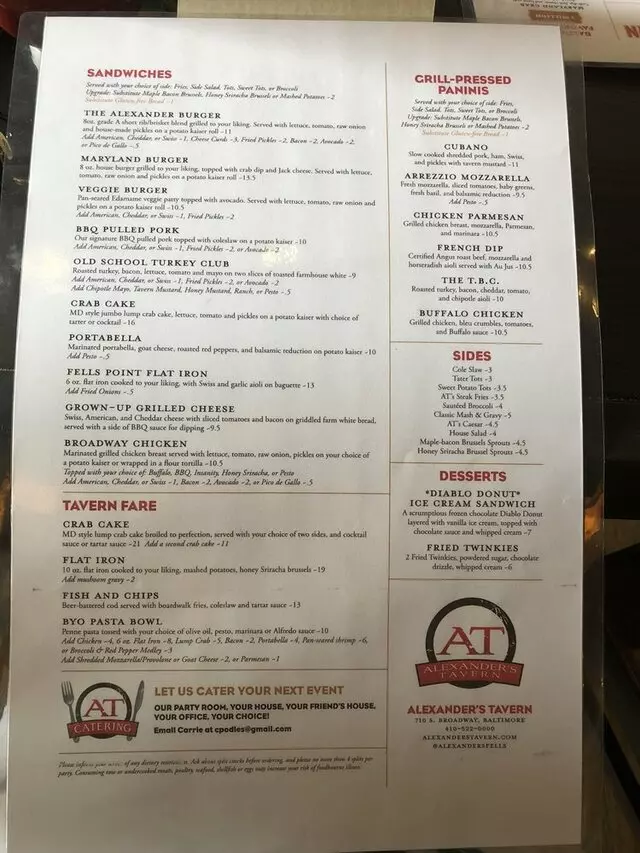 Alexander’s Tavern