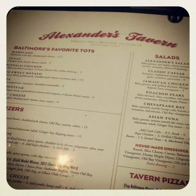 Alexander’s Tavern