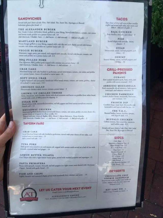 Alexander’s Tavern
