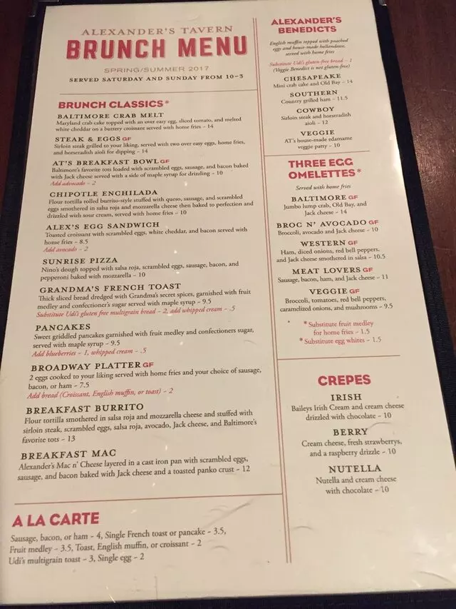 Alexander’s Tavern